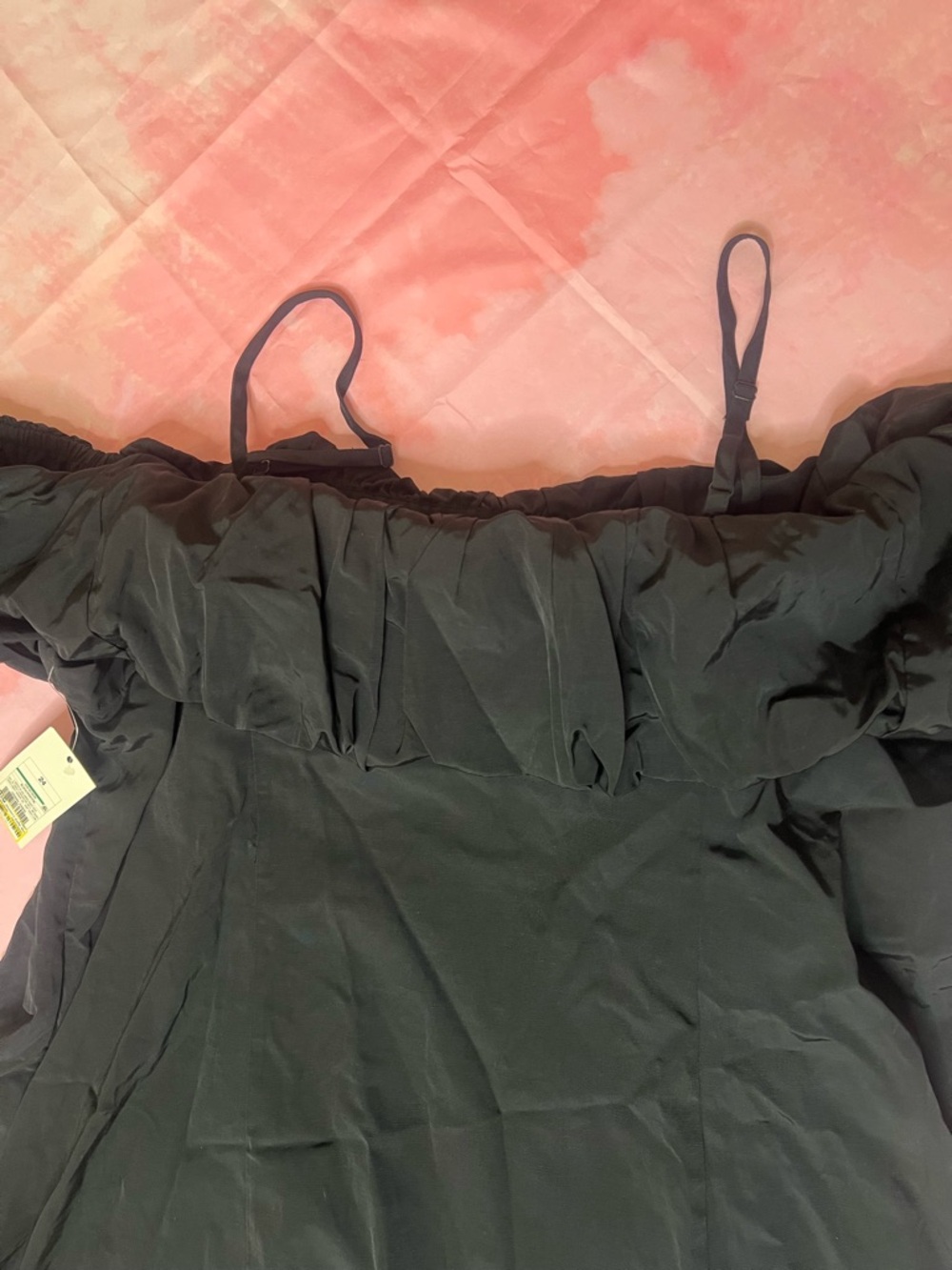 NWT Women's Ruffle Mini A-Line Dress - A New Day SIZE 24 - Picture 7 of 7